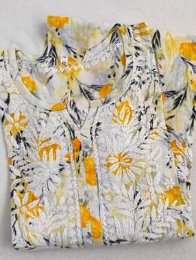 Chikankari Mul Mul  cotton kurta